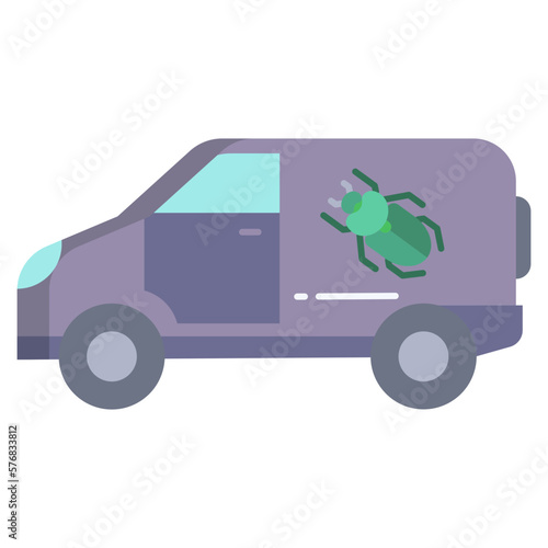 Pest vehicle icon