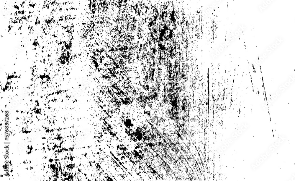 Obraz premium Rough black and white texture vector. Distressed overlay texture. Grunge background. Abstract textured effect. Vector Illustration. Black isolated on white background. EPS10