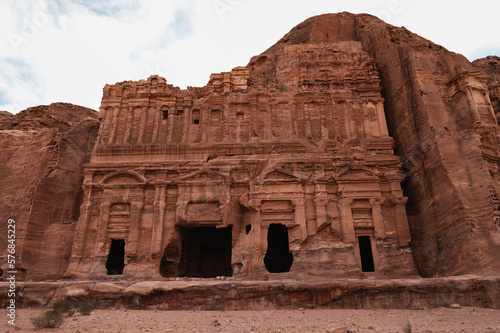 Petra, Jordan. The Ancient Wonder of the World Historic Site