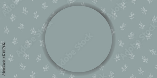 Vector. Chamomile flower background, copy space for text. Horizontal pastel template for card, wedding invitation, party invitation, flyer, cover, brochur, social network. Hand-drawn sketch.