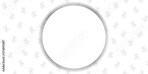 Vector. Chamomile flower background, copy space for text. Horizontal pastel template for card, wedding invitation, party invitation, flyer, cover, brochur, social network. Hand-drawn sketch.