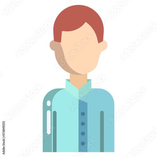 Massager man icon