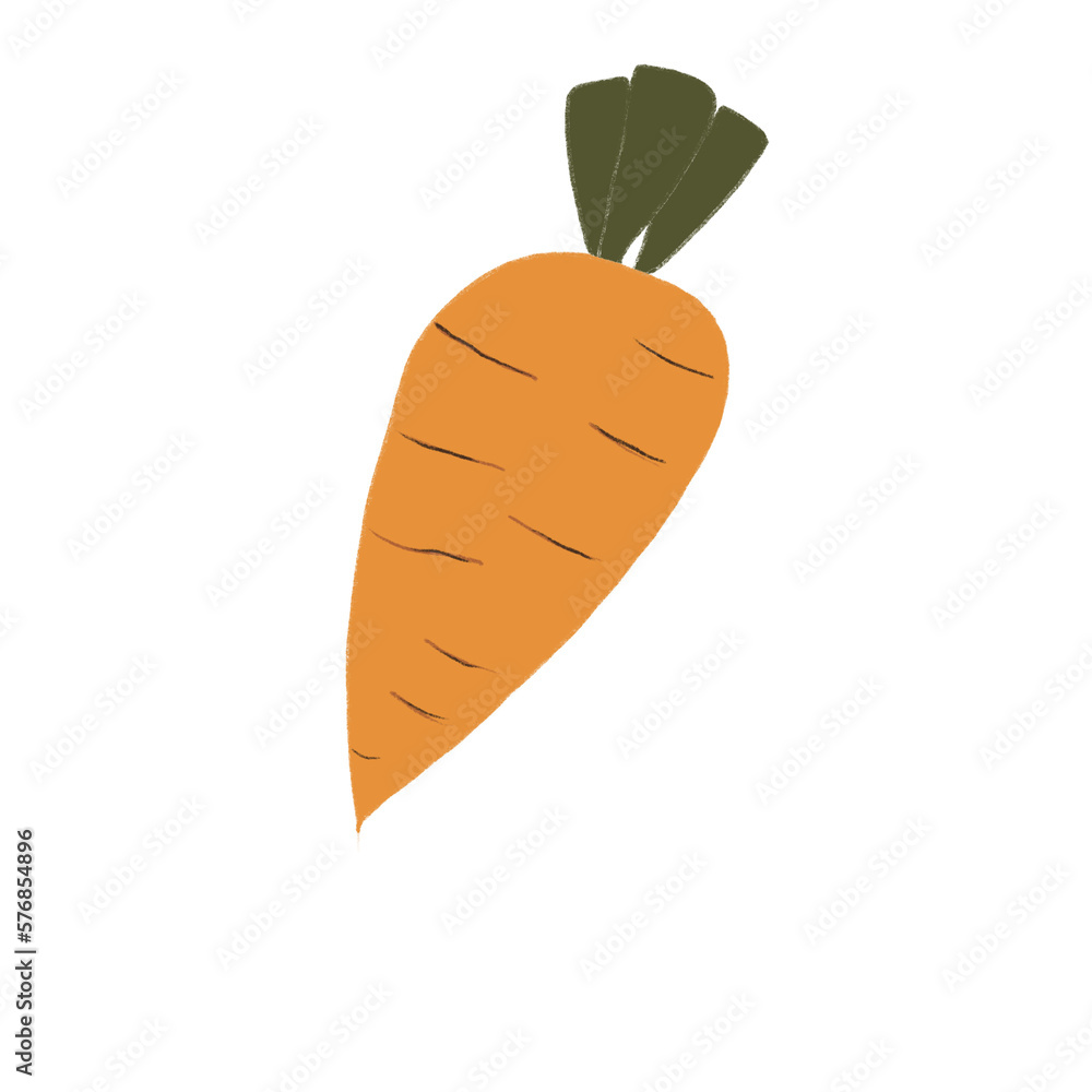 Colour Pencil carrot hand drawing isolated PNG 300dpi Colour Pencil carrot hand drawing isolated PNG 300dpi