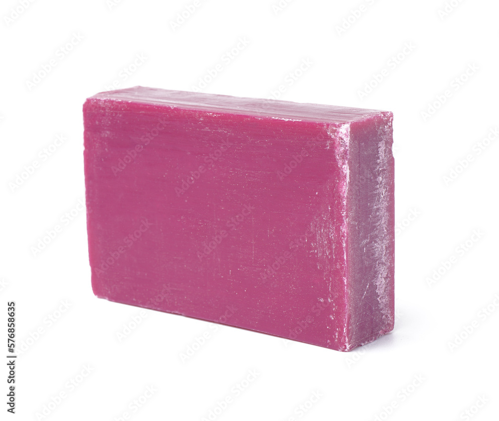 Natural soap isolated on white background Natural soap isolated on white background