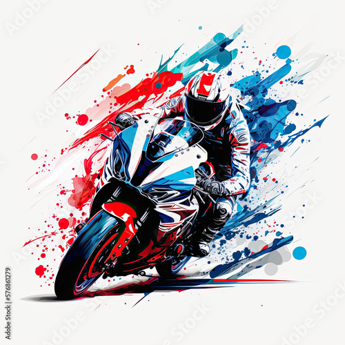 Motorrad Speed racer