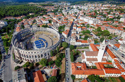 Roman Amphitheater in Pula 