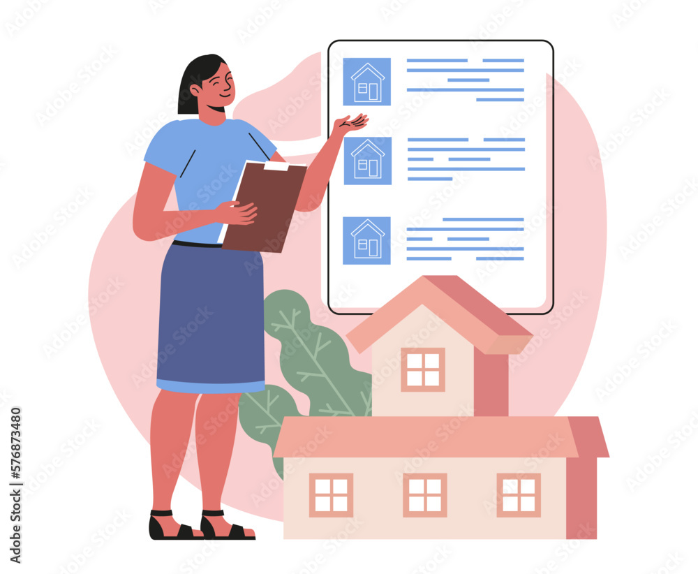 Property search concept Property search concept