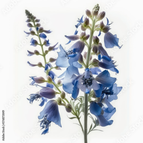 Shades of Blue: The Stunning Delphinium Flower
