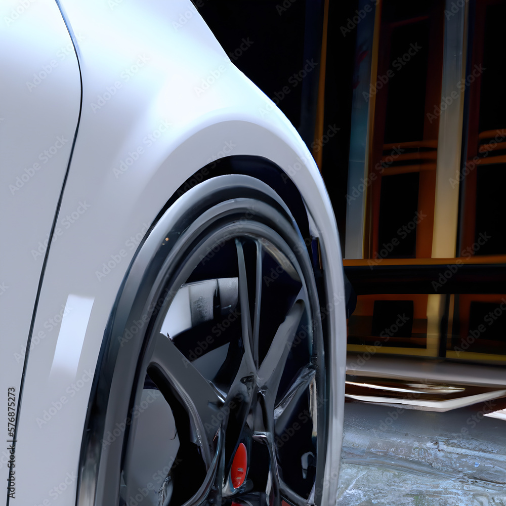 Wheel of a car Wheel of a car
