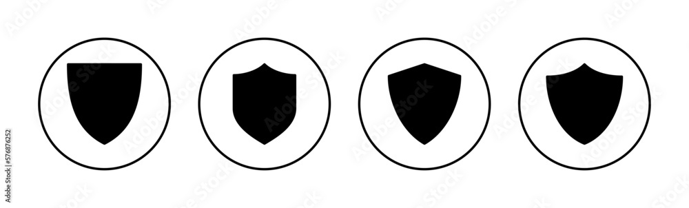 Shield icon vector for web and mobile app. Protection icon. Security sign and symbol Shield icon vector for web and mobile app. Protection icon. Security sign and symbol