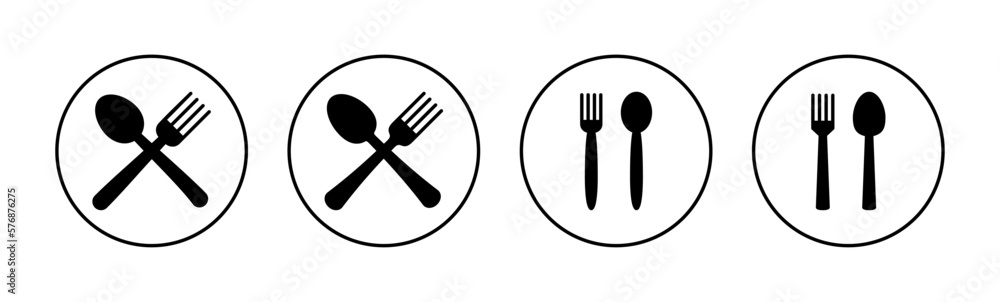 spoon and fork icon vector for web and mobile app. spoon, fork and knife icon vector. restaurant sign and symbol spoon and fork icon vector for web and mobile app. spoon, fork and knife icon vector. restaurant sign and symbol