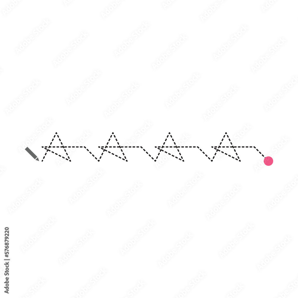 Tracing lines dotted outline shape preschool and kindergarten school kids worksheet element for drawing and handwriting practice Tracing lines dotted outline shape preschool and kindergarten school kids worksheet element for drawing and handwriting practice