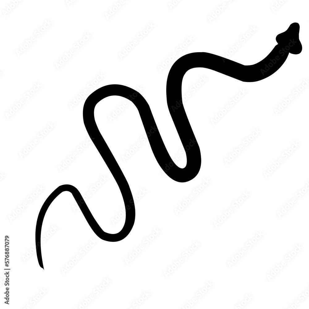 Snake Silhouette Snake Silhouette