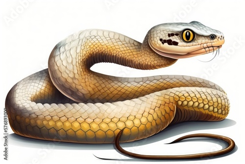 The Dog toothed Cat Snake, Boiga cynodon, is a species of snake that can only be found in South and Southeast Asia. Generative AI