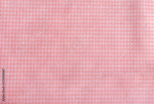 pied-de-poule fabric print light pink