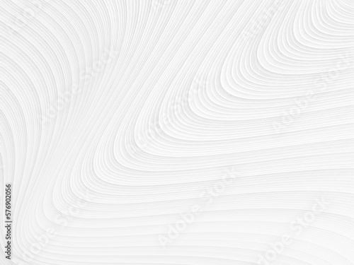 Abstract background template, many waveform lines, white and gray. The concept features a semicircle stacked endlessly. 
