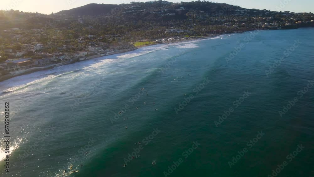 La Jolla Shores during a king tide La Jolla Shores during a king tide