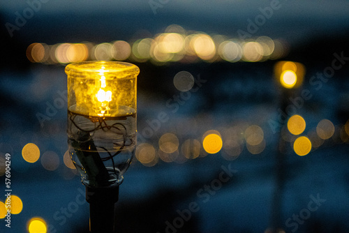 稲倉の棚田イルミネーション