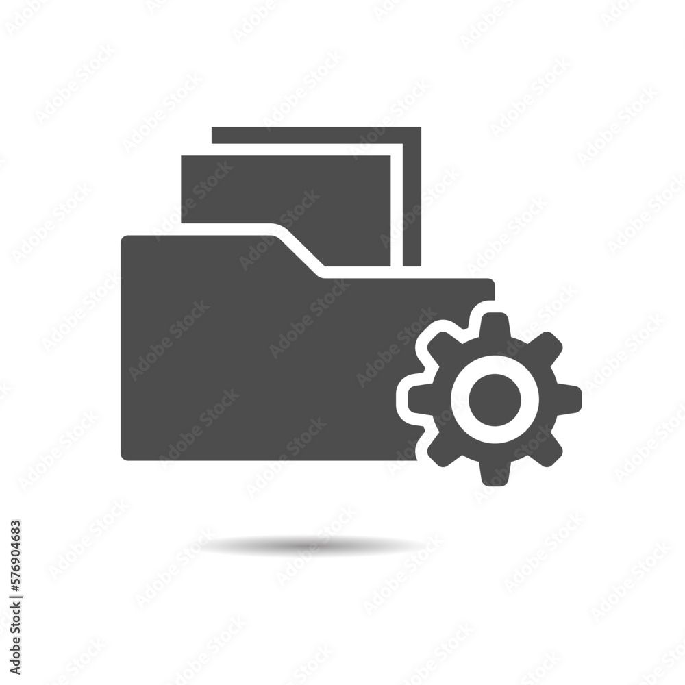 Document project vector icons