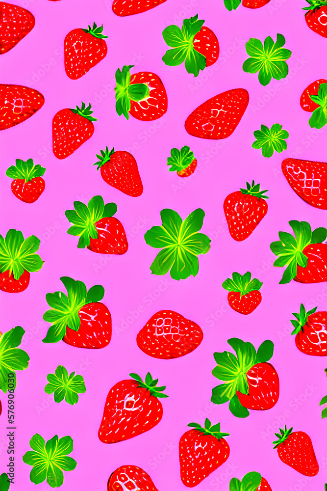 strawberry pattern strawberry pattern