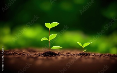 young green sprout beautiful background wallpaper Stock photographic Image 