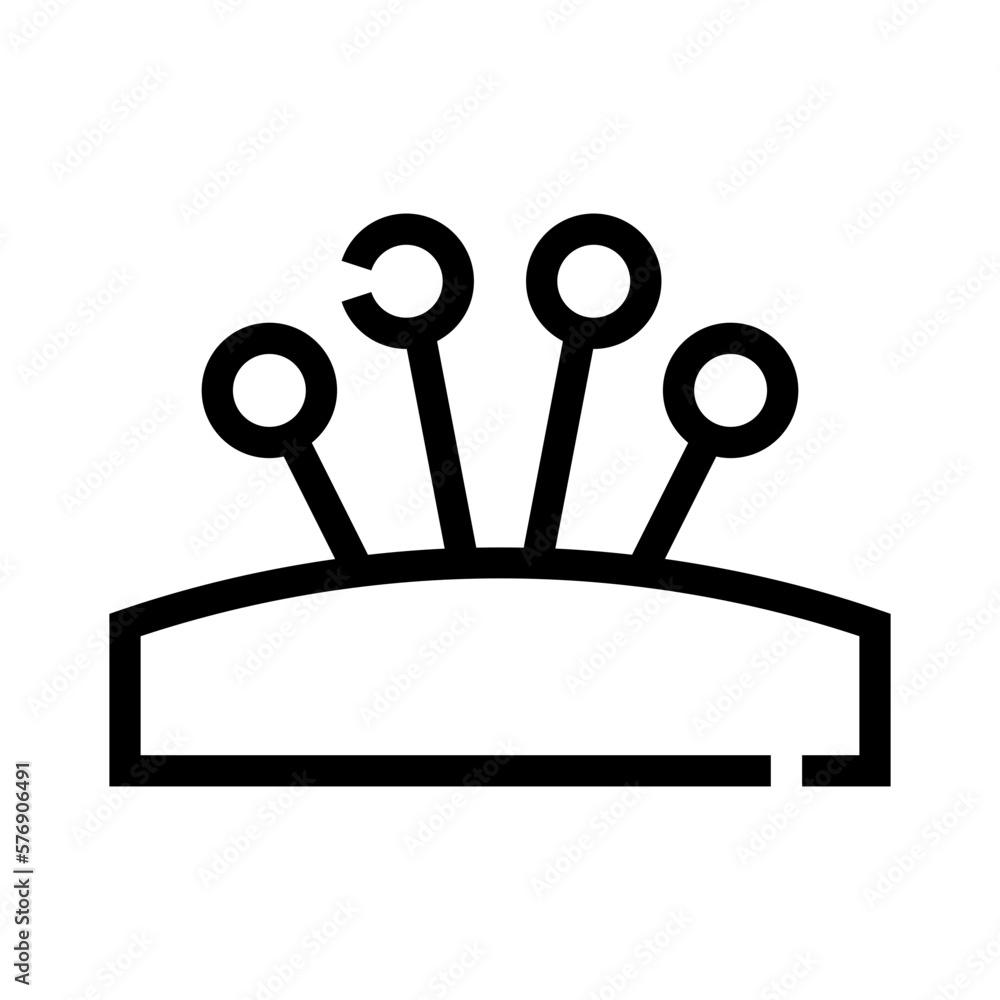 acupuncture line icon