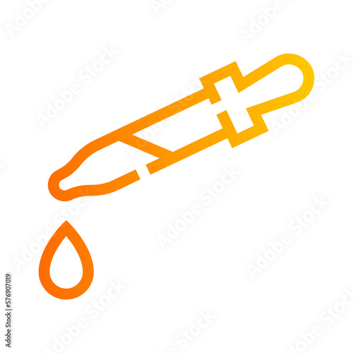 pipette gradient icon