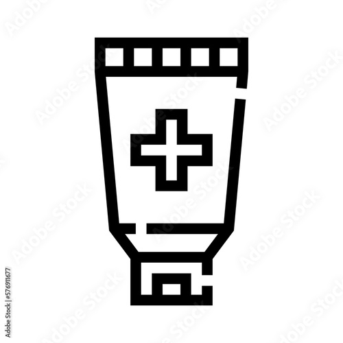 ointment line icon