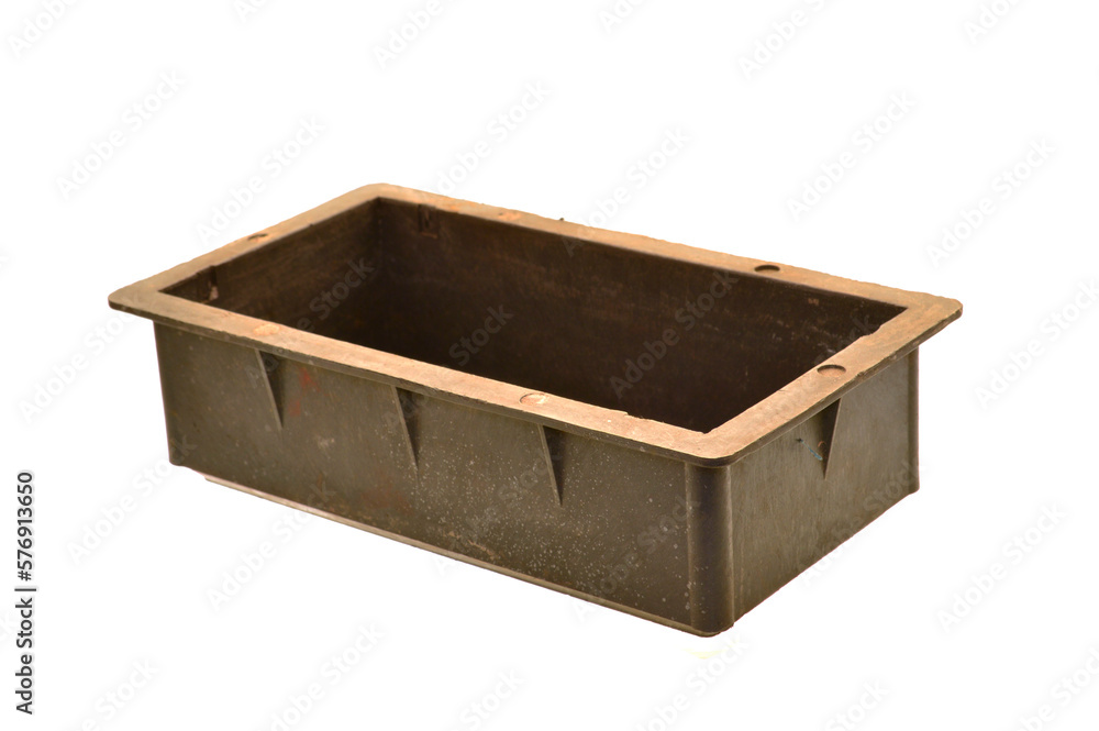 mold for concrete isolated on white background mold for concrete isolated on white background