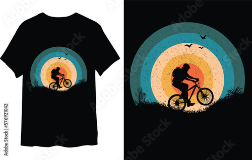 Cycling t-shirt design