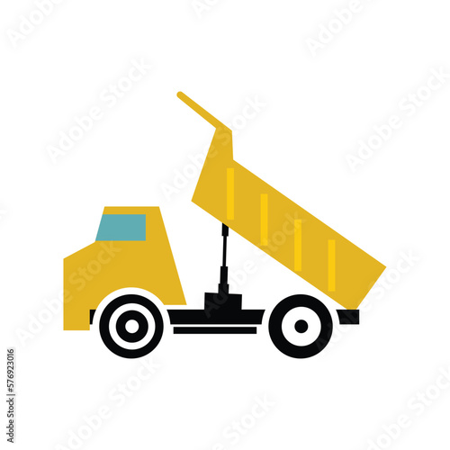 Dump truck icon