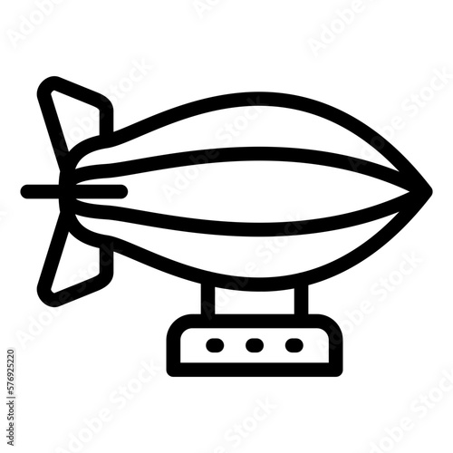 Vector Design Zeppelin Icon Style