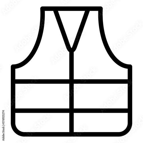 Vector Design Life Jacket Icon Style
