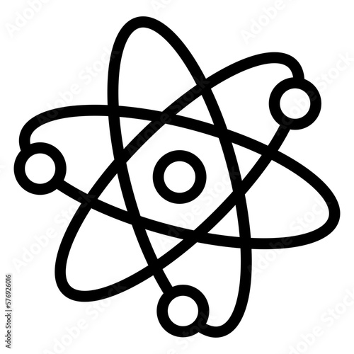 Vector Design Atom Icon Style