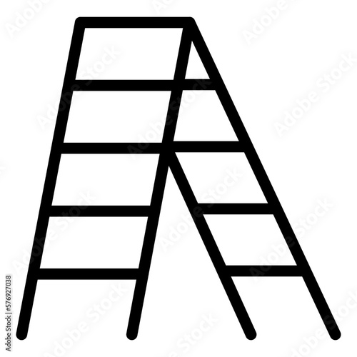 Vector Design Stepladder Icon Style