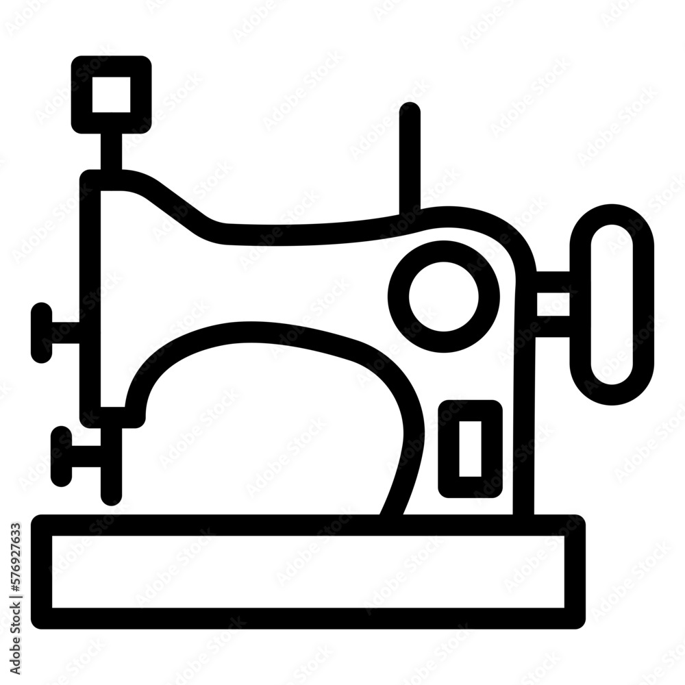 Vector Design Sewing Machine Icon Style Vector Design Sewing Machine Icon Style