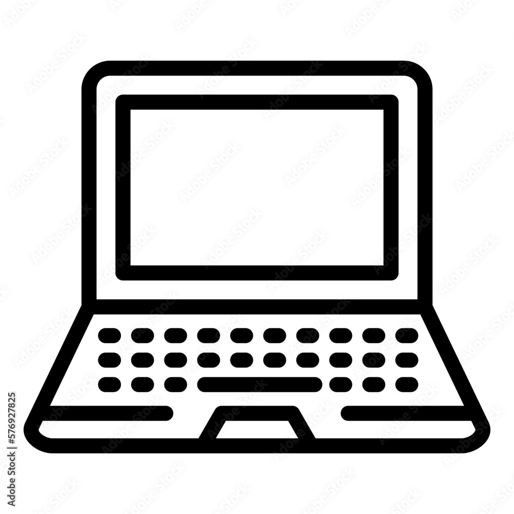 Vector Design Laptop Icon Style Vector Design Laptop Icon Style
