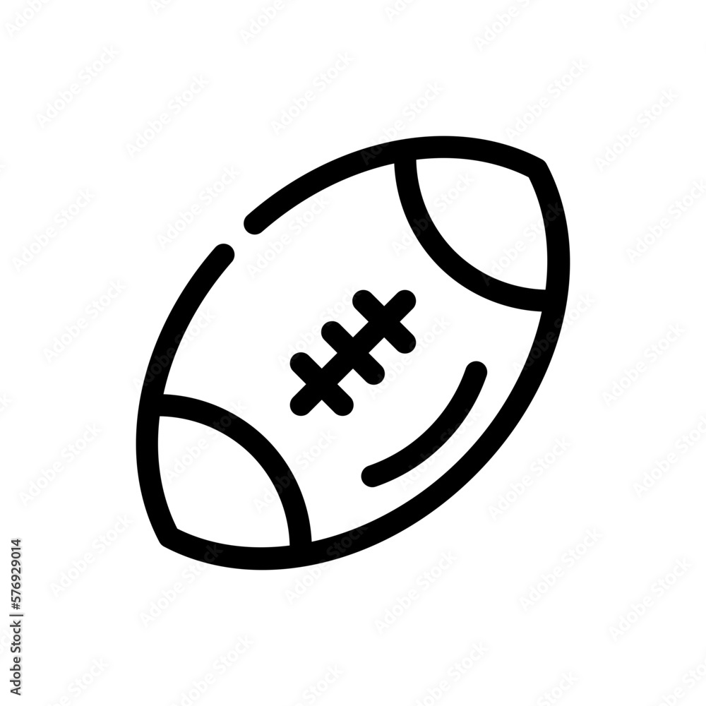 rugby line icon rugby line icon