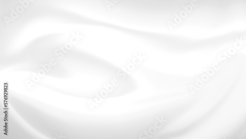 なめらかなひだのあるクリームやシルクの布ような背景素材