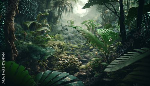 Rainforest Jungle Natural Landscape