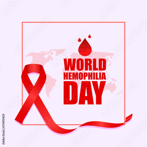Vector illustration for World Hemophilia Day