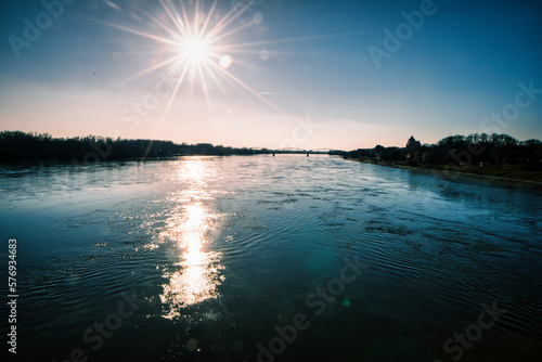 sundown, woda, niebo, słońce, jezior, rzeka, wschody, krajobraz, charakter, chmura, dzisiejszy  photo