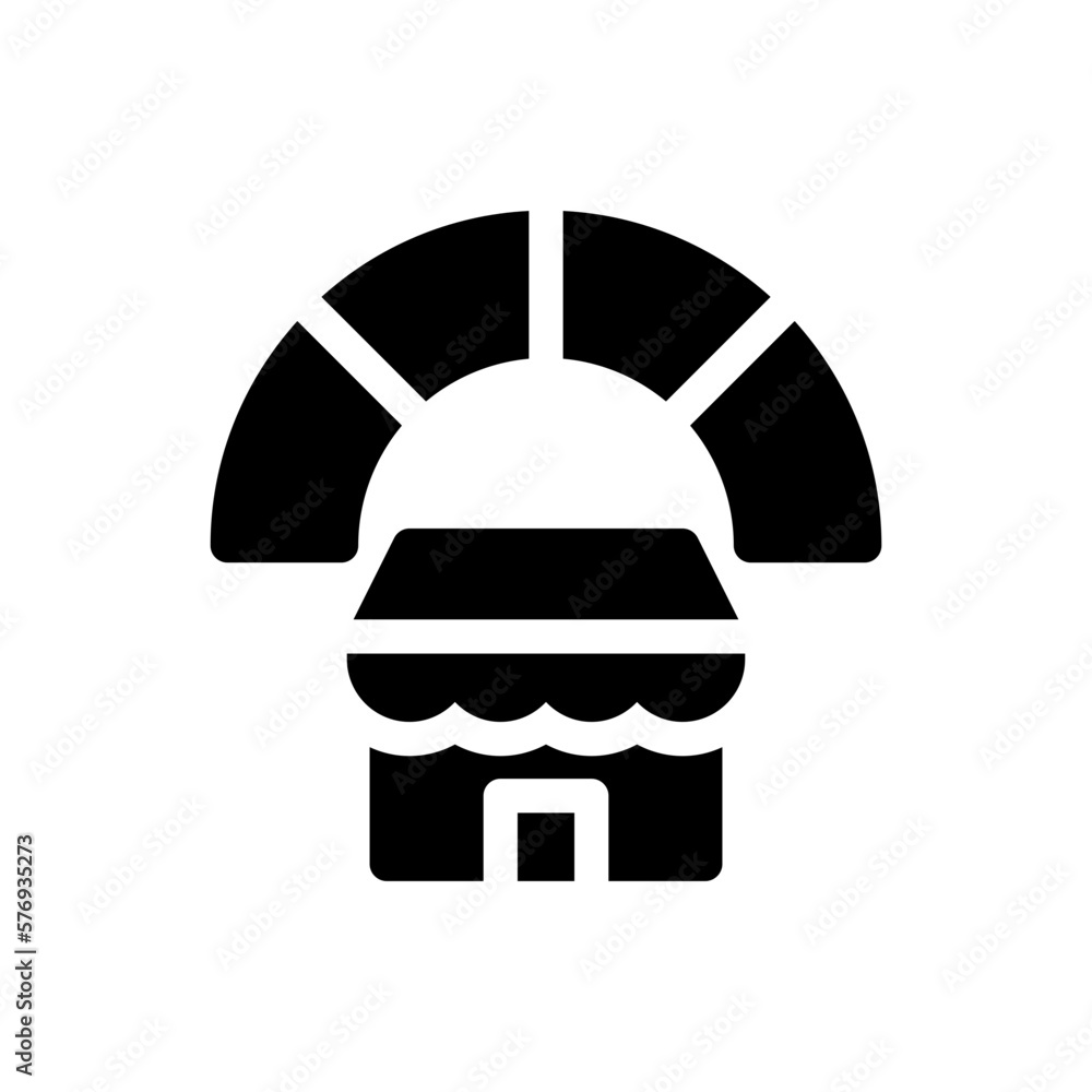 shop glyph icon shop glyph icon