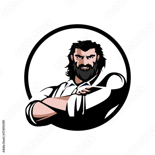 Masculine Man Logo