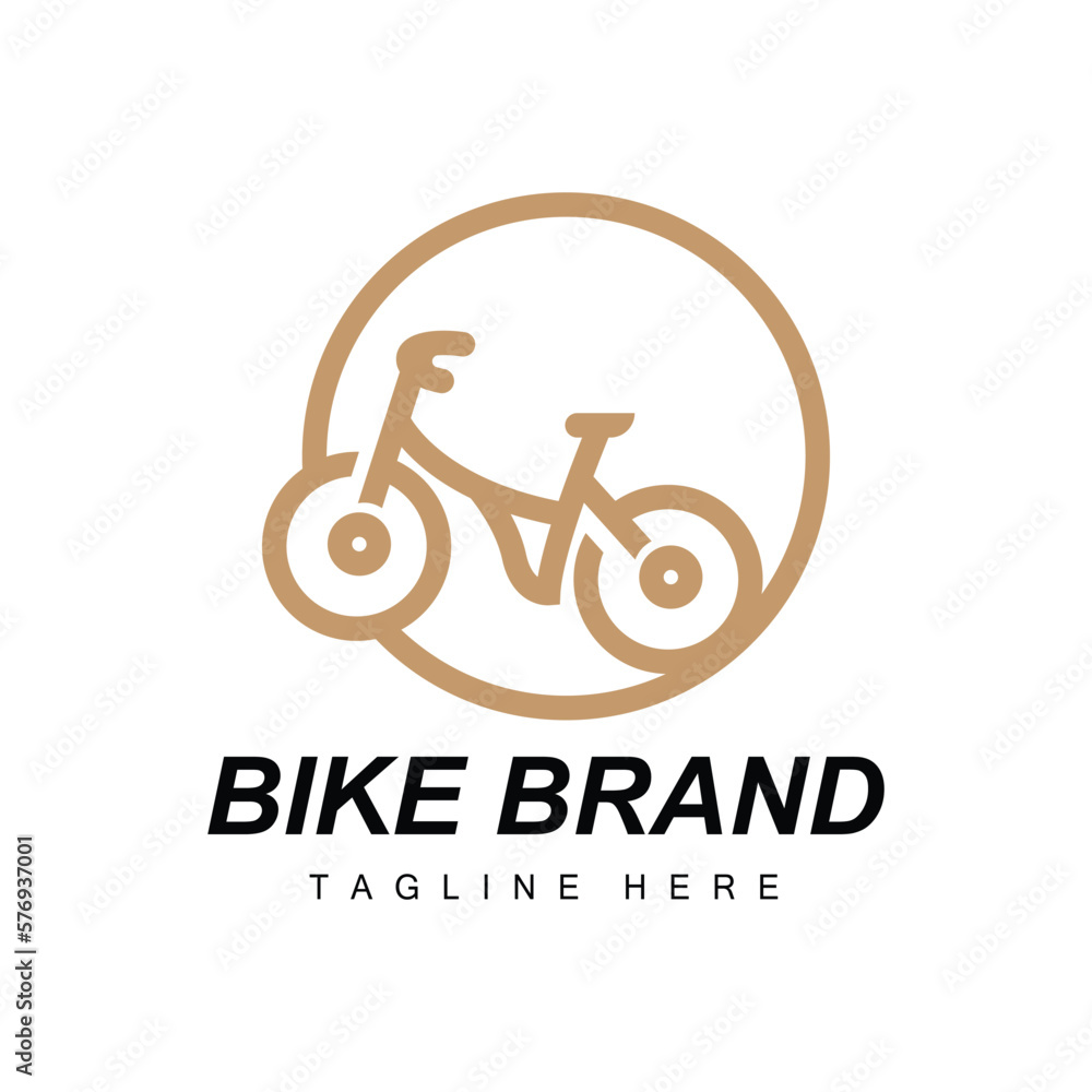 Bicycle Logo, Vehicle Vector, Bicycle Silhouette Icon, Simple Design Inspiration Bicycle Logo, Vehicle Vector, Bicycle Silhouette Icon, Simple Design Inspiration