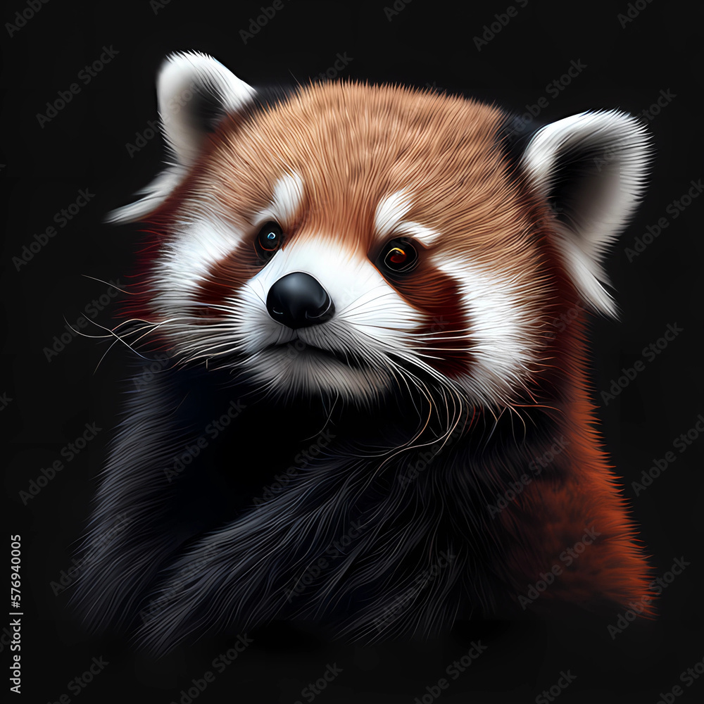 Cute red panda Cute red panda