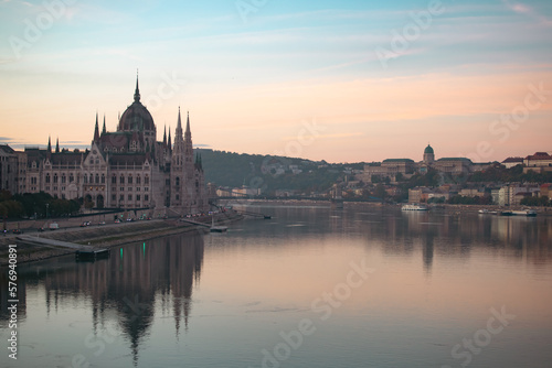 Budapest beautiful panoramic view. © erika8213