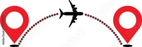 travel icon clipart vector image