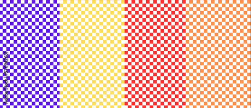 Background material wallpaper, plaid, checkered, checkered, checkered, free, free, copy space, square in multicolor