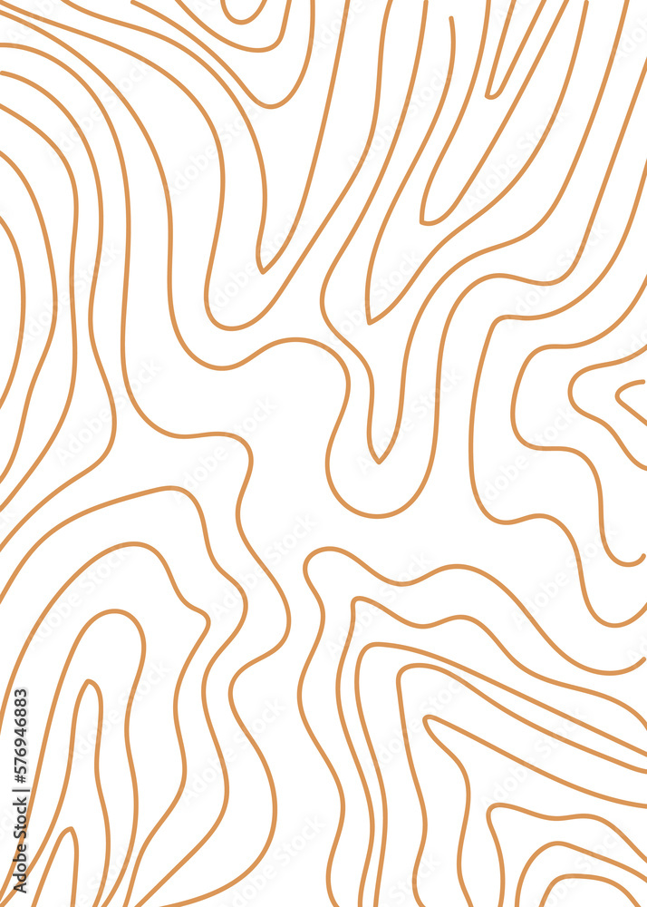 Yellow Ochre Graphic Lines Background Yellow Ochre Graphic Lines Background